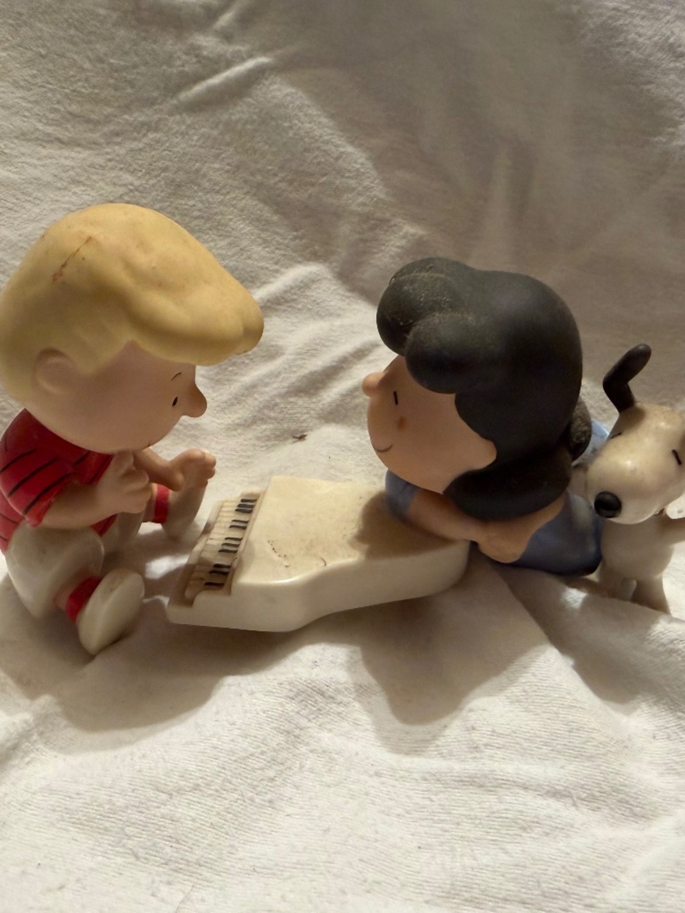 Peanuts Lenox Play It Again Schroeder 2pc Figurine Set